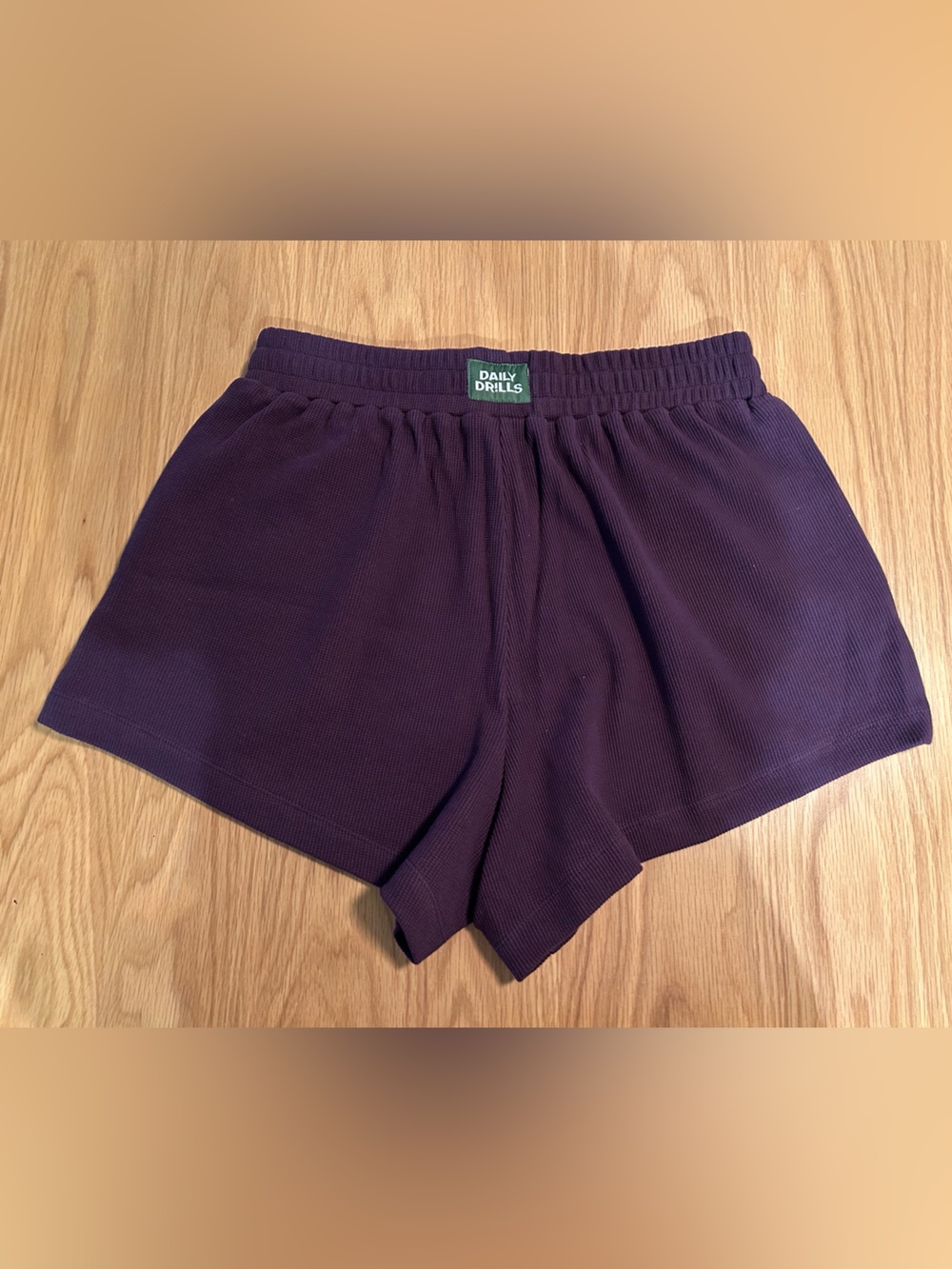 Daily Drills x Driscoll's Daily Thermal + Resort Shorts Set - Plum Size M/L NWT - Picture 6 of 15